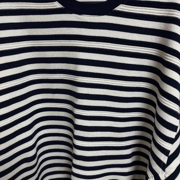[BUNJANG] Bellie Stripe Knit XL / 벨리에 스트라이프 니트 XL