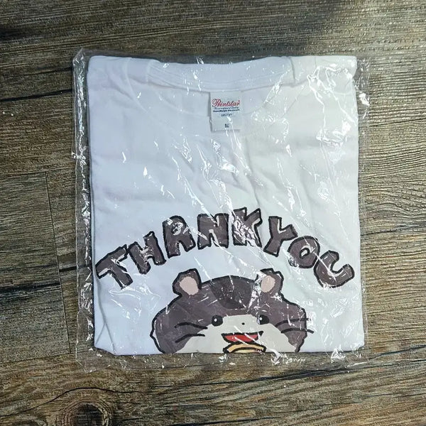 [BUNJANG] Budeurami Official T-Shirt / 부드라미 정말 고마워요 반팔 티셔츠 굿즈