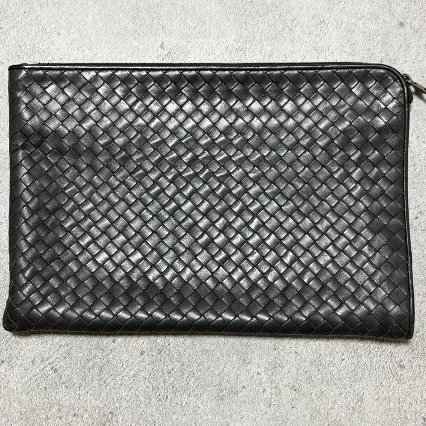 [BUNJANG] Bottega Veneta Leather Clutch Bag / 보테가 클러치백