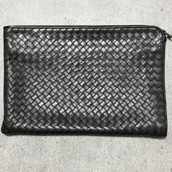 [BUNJANG] Bottega Veneta Leather Clutch Bag / 보테가 클러치백