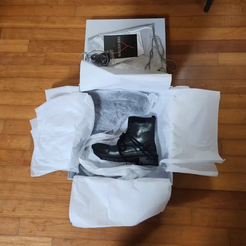 [BUNJANG] So You Sure Black Walker Boots / 쏘유레슈어 코인서울 블랙 워커부츠