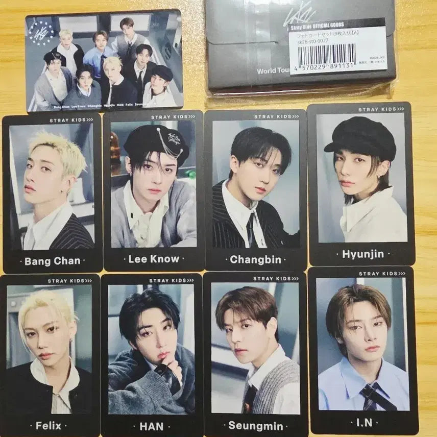[BUNJANG] Stray Kids Run Out Japan Photocard Set / 스트레이키즈 포토카드 세트