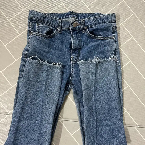 [BUNJANG] Vintage Light Wash Denim Jeans / 연청바지