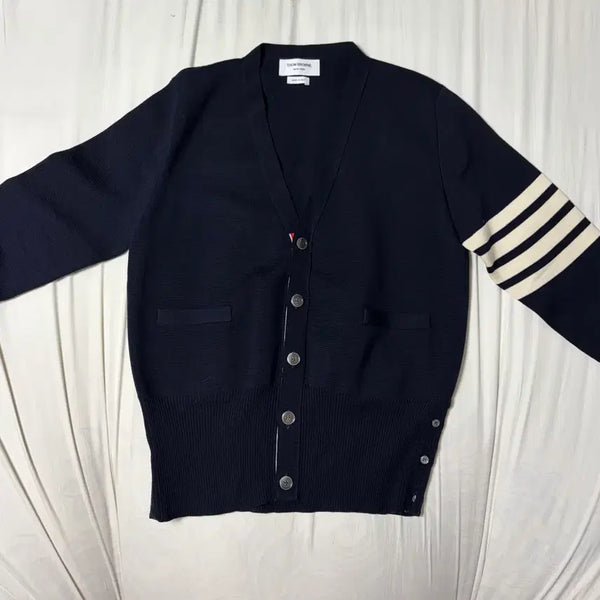 [BUNJANG] Thom Browne Milano Cardigan Size 2 (Korean Size 100) / 톰브라운 밀라노 가디건 4선완장 2사이즈 한국사이즈 기준:100