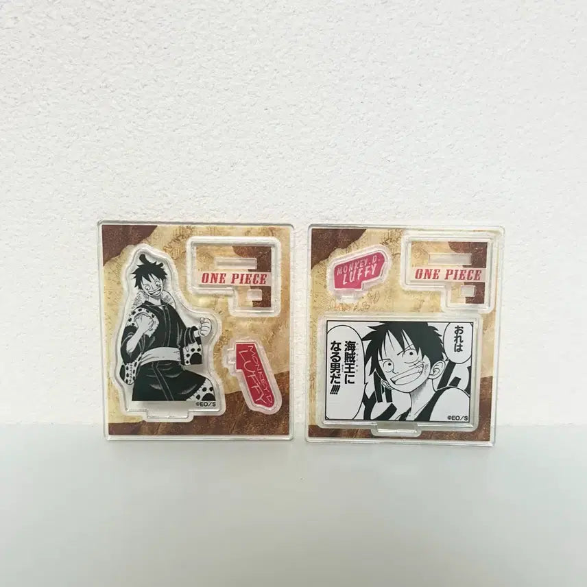 [BUNJANG] One Piece Luffy Jump Shop Acrylic Standee Bundle Set / 일괄) 원피스 루피 점프샵 아크릴