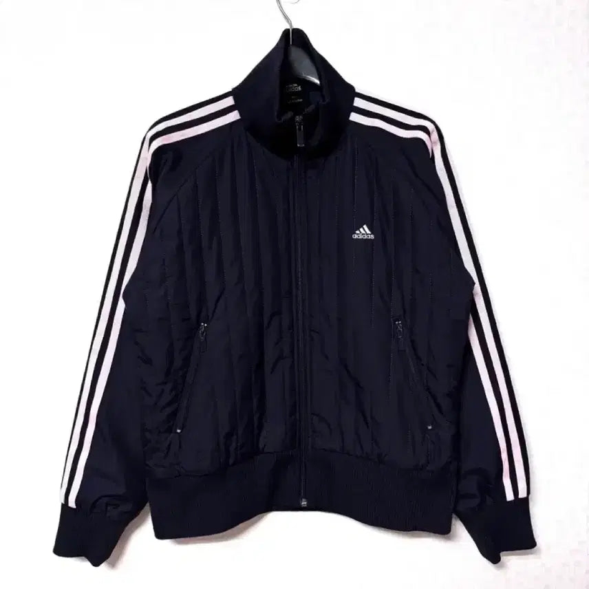 [BUNJANG] Adidas Women's Padded Zip-Up Jacket / [XS,85]아디다스 여성 삼선 패딩 집업 자켓 남핑