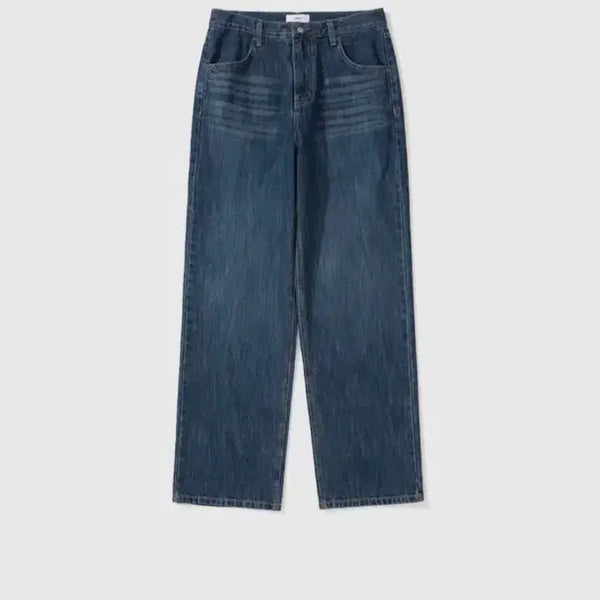 [BUNJANG] Mylibrary 113 Light Slub Denim Jeans - Mid Blue (L) / mylibrary 113 라이트 슬럽 데님 미드 블루