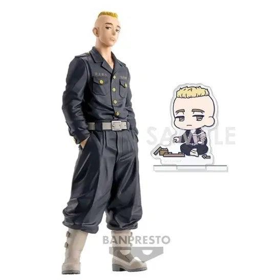[BUNJANG] Tokyo Revengers Mutou Yasuhito Figure & Acrylic Stand Bundle Set / 도리벤 무토 야스히로 피규어 아크릴 일괄