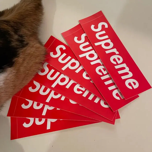 [BUNJANG] Supreme Box Logo Sticker / 슈프림 박스로고 스티커