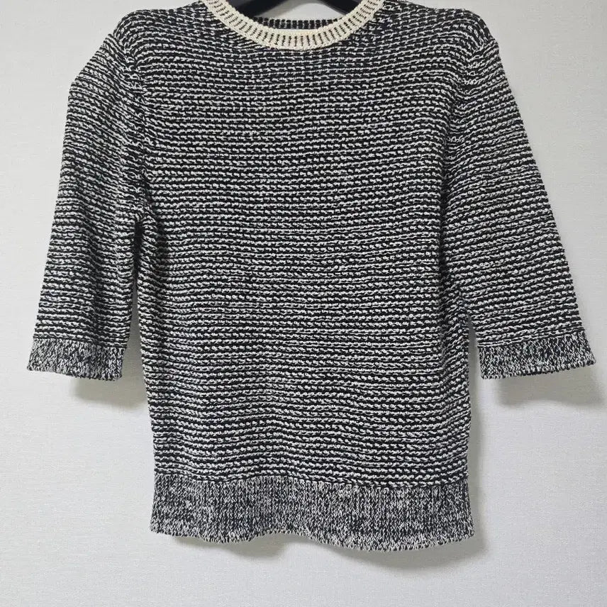 [BUNJANG] The Cashmere Short-Sleeve Knit Top (Size 85) / 한섬 더 캐시미어 반팔니트  85