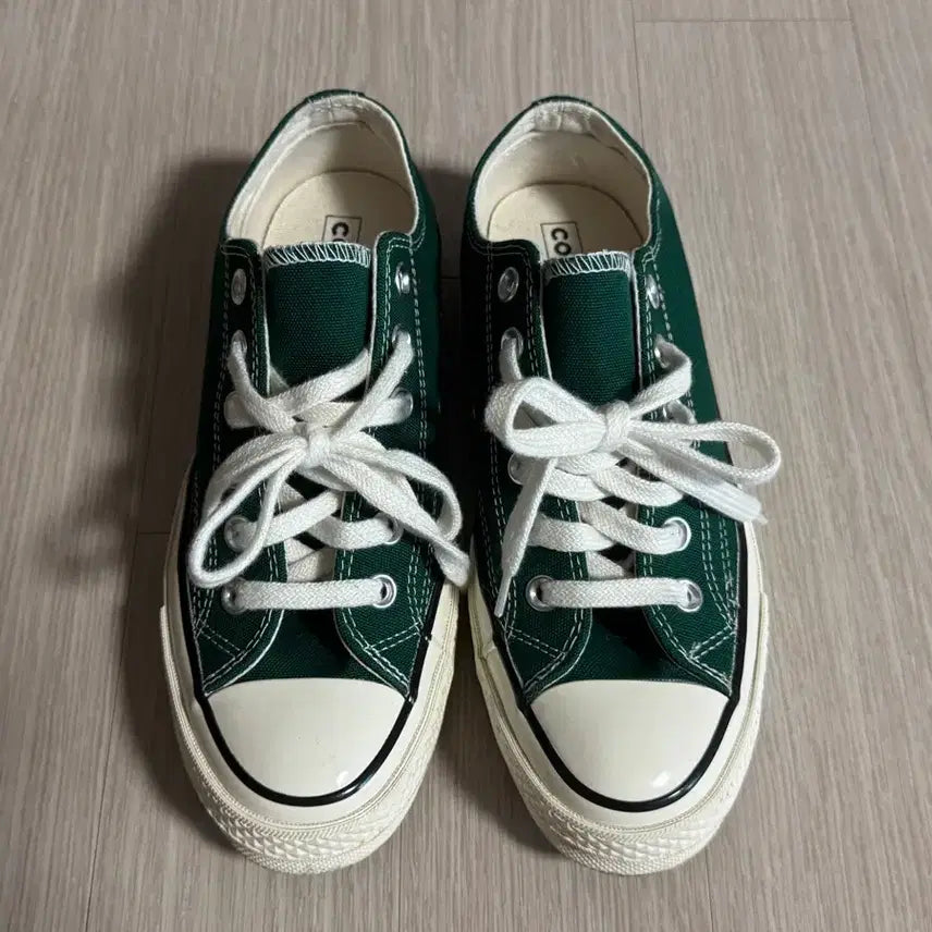[BUNJANG] Converse Chuck 70 Green Shoes (235mm) / 컨버스 척70 그린 235