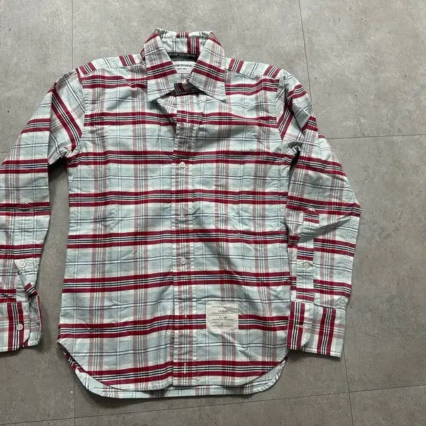 [BUNJANG] Thom Browne Check Pattern Shirt Size 0 / (정품) 매장판 톰브 셔츠 0사이즈 급처