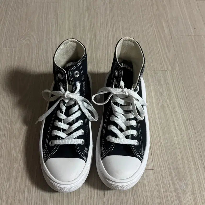 [BUNJANG] Converse Chuck Taylor All Star High Black / 컨버스 척테일러 올스타 하이 블랙 235
