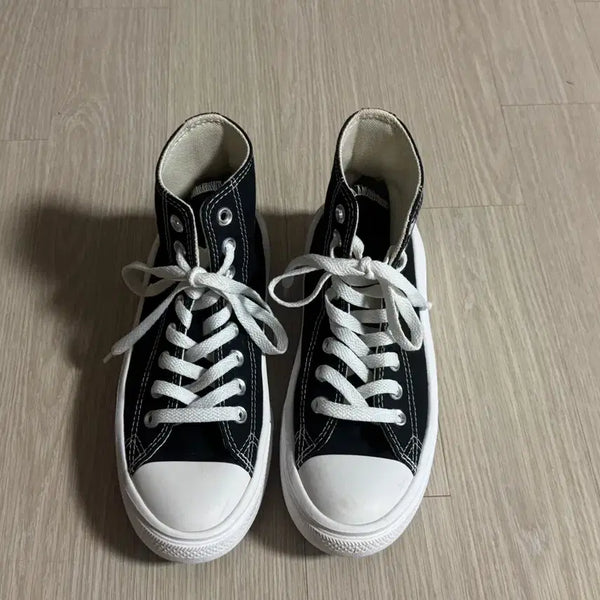 [BUNJANG] Converse Chuck Taylor All Star High Black / 컨버스 척테일러 올스타 하이 블랙 235
