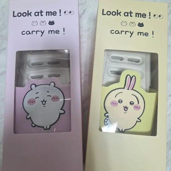 [BUNJANG] Cheekawa Usagi Bath Slippers / 치이카와 먼작귀 욕실 슬리퍼 (치이카와, 우사기)