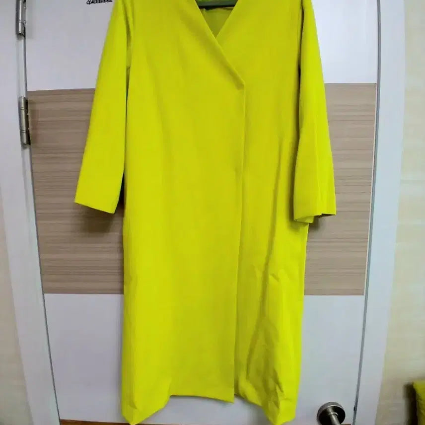 [BUNJANG] Pop Gal Lime Long Jacket / 팝갸루 라임롱자켓