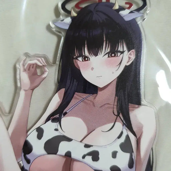 [BUNJANG] Blue Archive Rio Cow Acrylic Stand / 블루아카이브 리오 젖소 아크릴