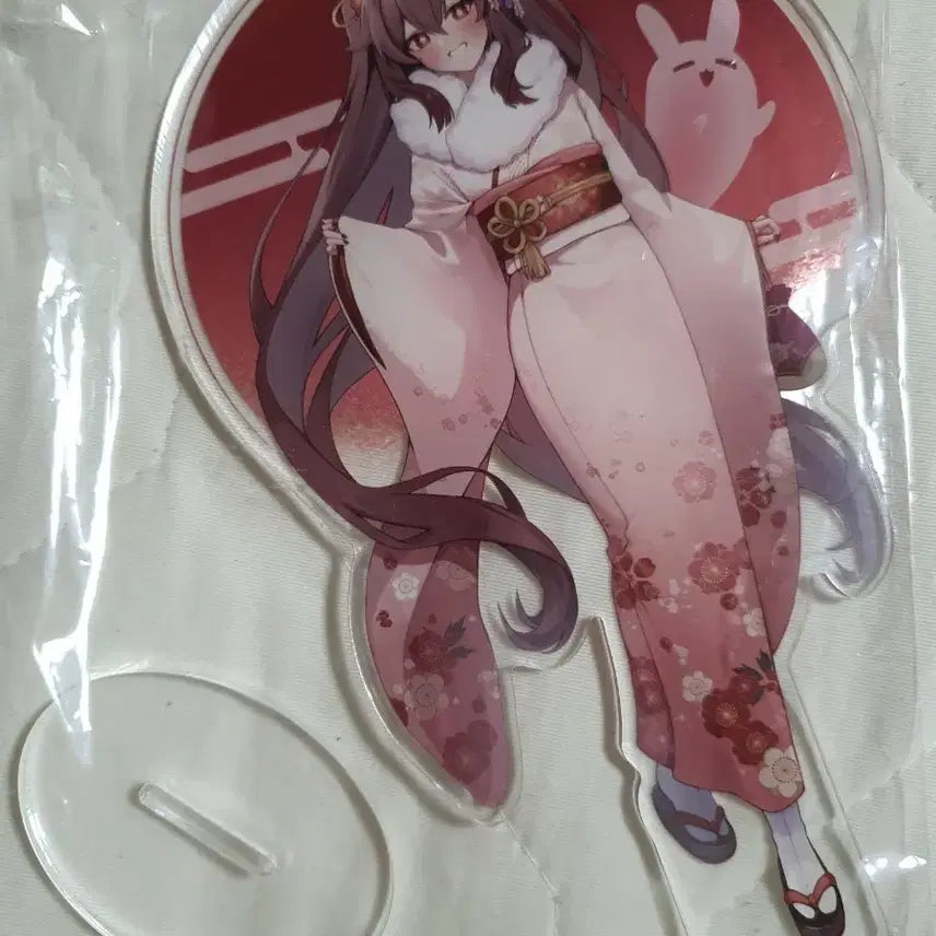 [BUNJANG] Genshin Impact Hu Tao New Year Kimono Acrylic Stand / 원신 호두 새해 기모노 아크릴 스탠드
