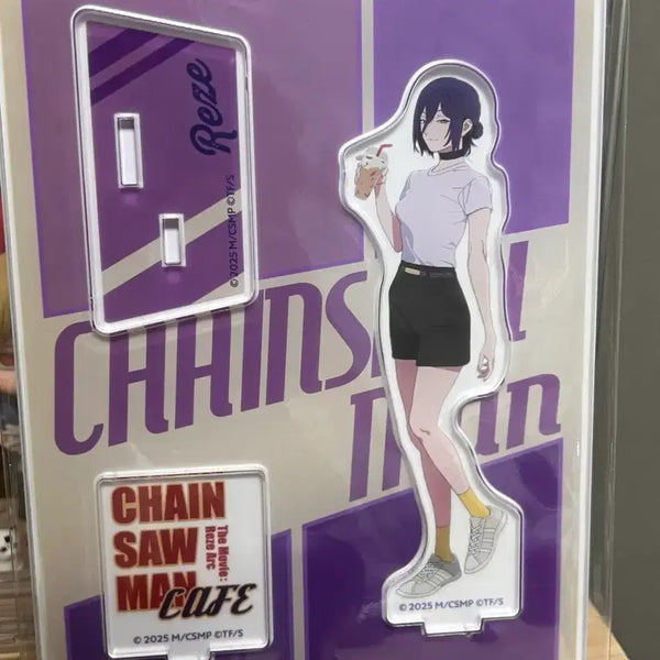 [BUNJANG] Chainsaw Man Reze Acrylic Stand / 체인소맨 콜라보 카페 레제 아크릴