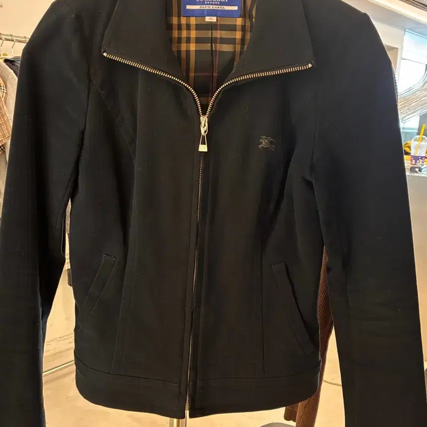 [BUNJANG] Burberry Blue Label Black Jacket / 버버리 블루라벨 블랙 자켓