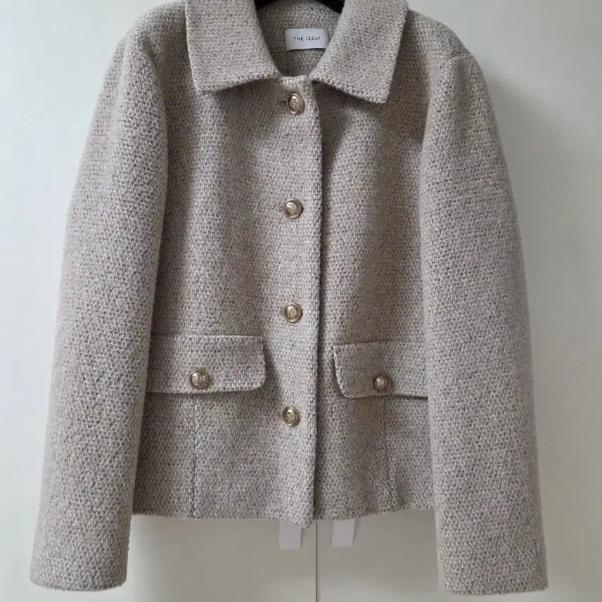 [BUNJANG] The Izzat Gold Button Wool Jacket / 더아이잗 금장 모직쟈켓   (마인 모조 듀엘 sjsj 스탈쟈켓