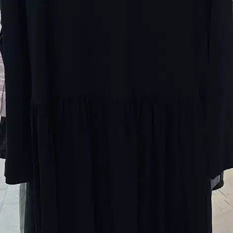 [BUNJANG] COS Black Long Sleeve Maxi Dress / COS 코스 블랙 롱 원피스 긴팔