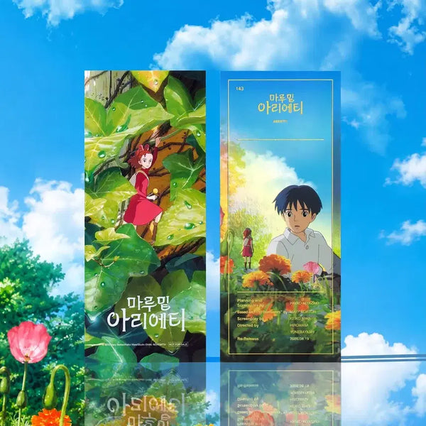 [BUNJANG] Arrietty and the Secret World of Arrietty CGV TTT & A3 Poster Bundle Set / 마루 밑 아리에티 TTT&포스터 일괄