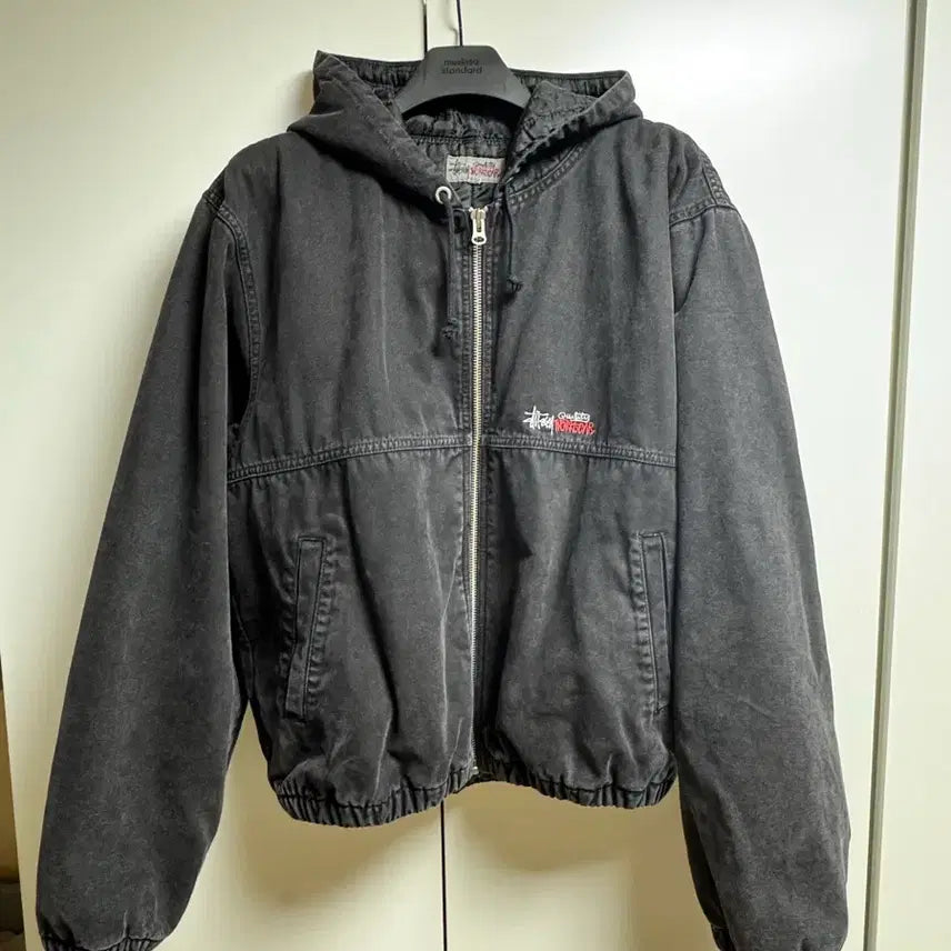 [BUNJANG] Stussy Insulated Canvas Work Jacket Black XL / 스투시 인슐레이티드 캔버스 워크 자켓 블랙 XL