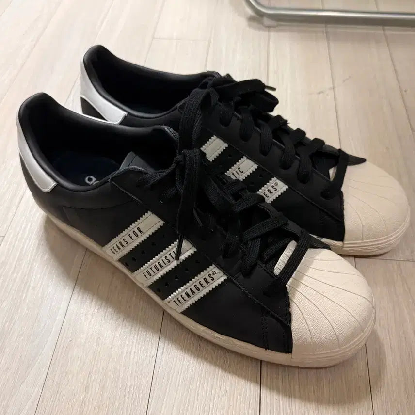[BUNJANG] Adidas Superstar Human Made Black / [285] 아디다스 슈퍼스타 휴먼메이드 블랙
