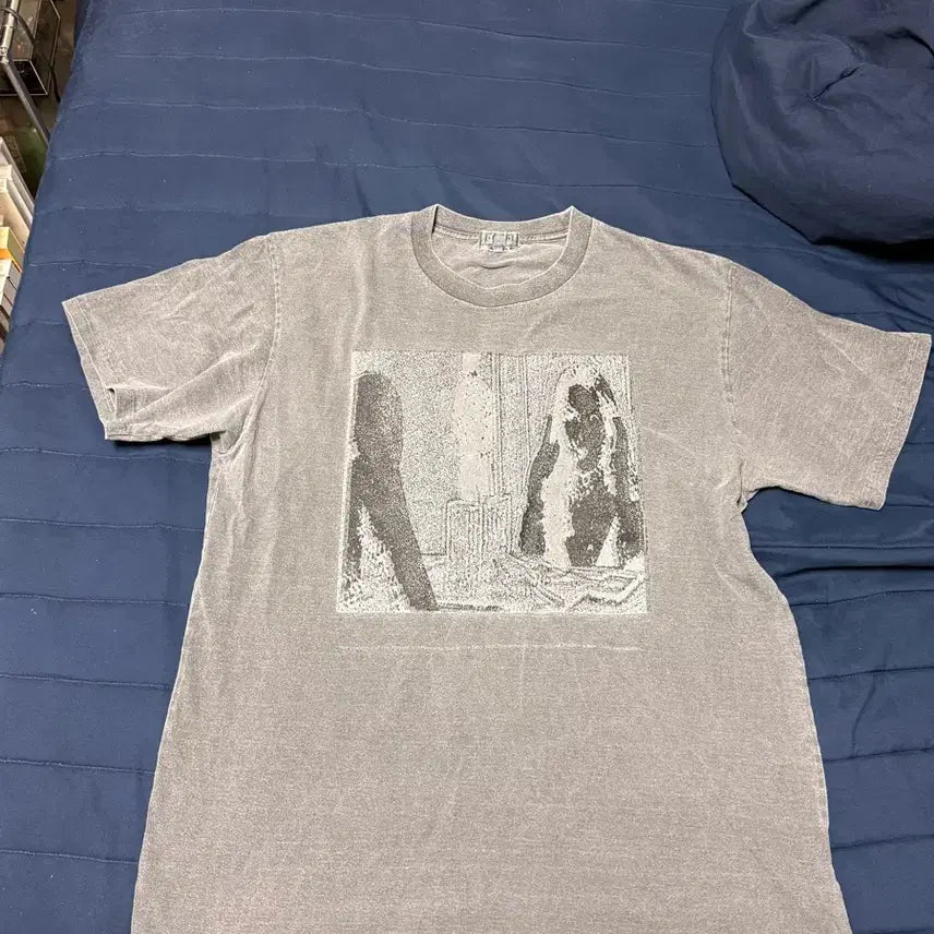 [BUNJANG] KAVMIT T-Shirt Grey / [XL] 카브엠트 티셔츠 그레이