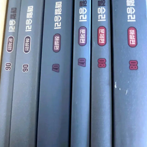 [BUNJANG] Kim Seung-ri Mae-wol Seung-ri Issues 6-8 (Unused) / 2027 김승리 매월승리 678호(미사용)