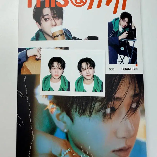 [BUNJANG] Stray Kids Changbin THIS & THAT (& VER.) Unsealed Album + ID Photo / 스트레이 키즈 디스앤댓 & ver. 창빈 개봉앨범+증사 포토