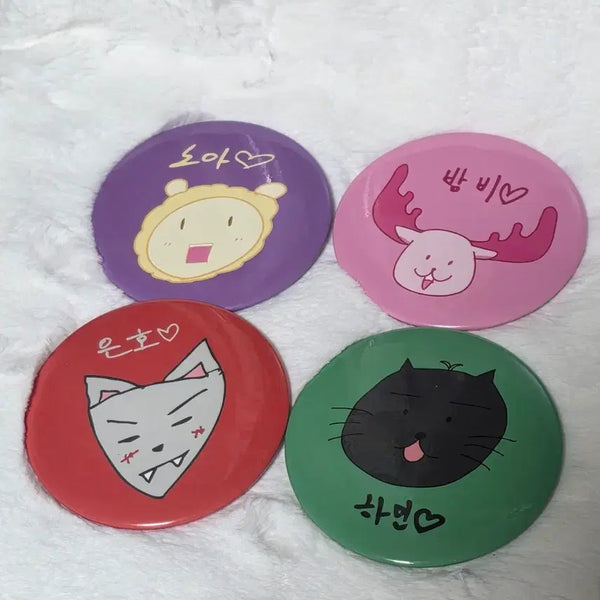 [BUNJANG] Plaeb KETAPO Can Badge Bundle Set / 플레이브 dash 케타포 캔뱃지 일괄