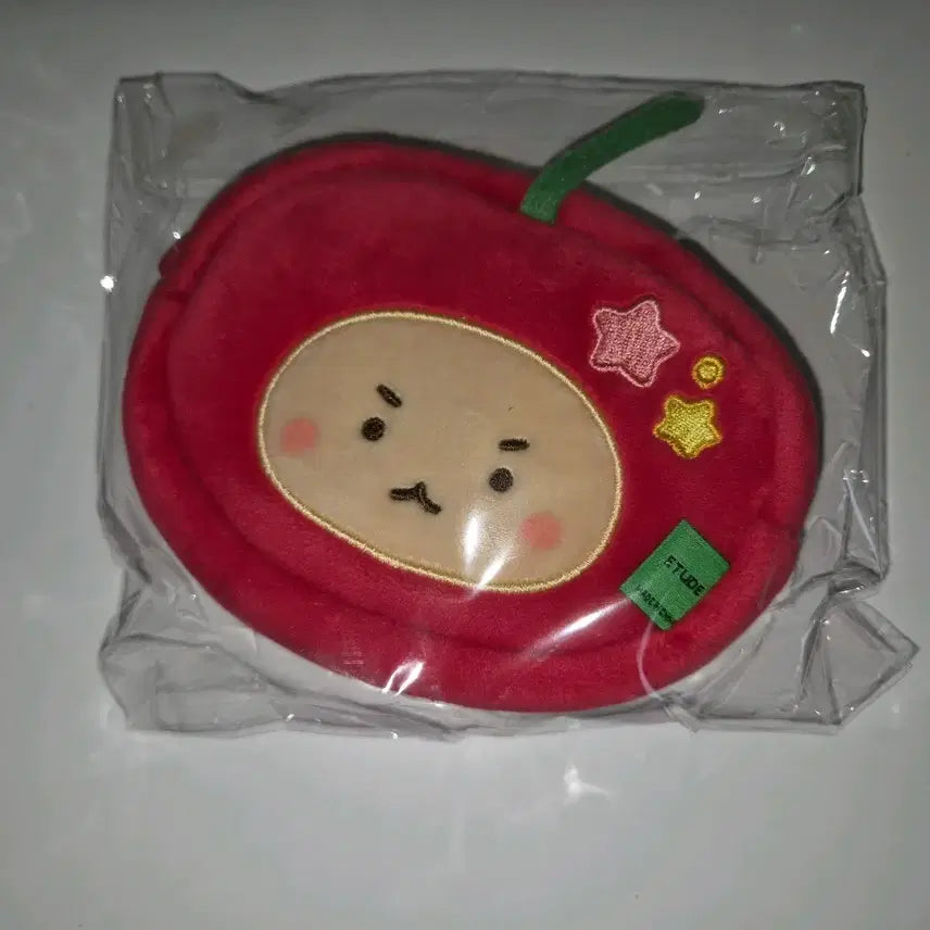 [BUNJANG] Ettude Cherry Apple Mang Gomi Pouch (Sealed) / (미개봉) 체리 사과 망곰이 에뛰드 파우치