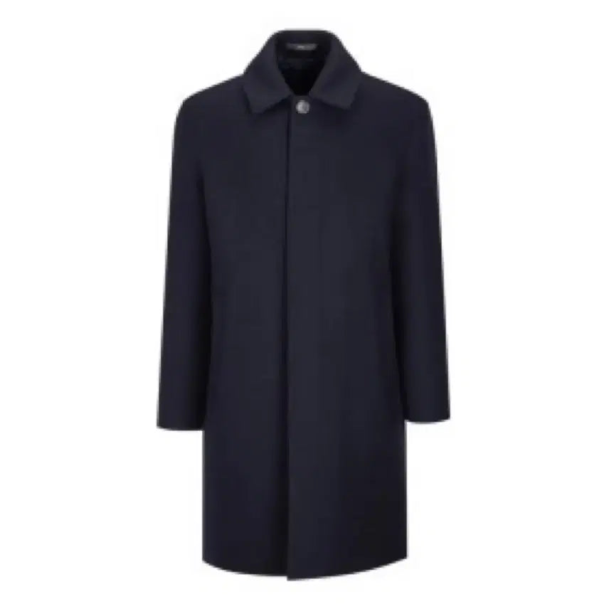 [BUNJANG] Hazzys Balmacaan Coat Navy (Fits 105) / 해지스 발마칸 코트 110사이즈 네이비 (실제 105정도)