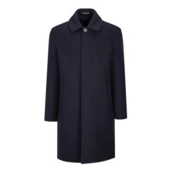 [BUNJANG] Hazzys Balmacaan Coat Navy (Fits 105) / 해지스 발마칸 코트 110사이즈 네이비 (실제 105정도)