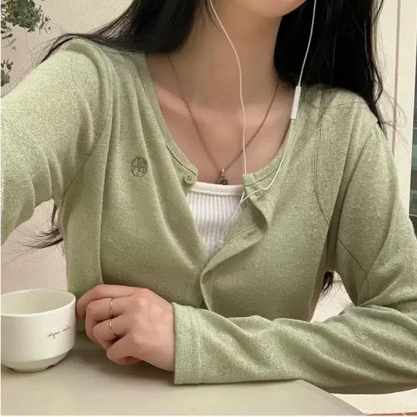 [BUNJANG] Bydeli Summer Cardigan Green / 바이델리 여름 가디건 그린
