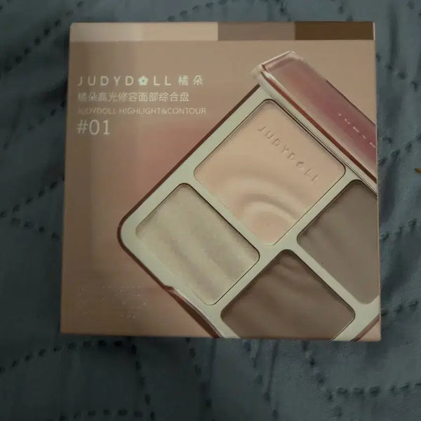 [BUNJANG] JudyDoll Highlighter Shading Palette No. 1 / 새상품 ) 1호 주디돌 하이라이터 쉐딩 팔레트쉐이딩 블러셔