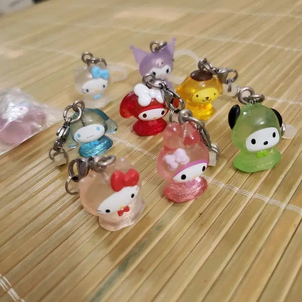[BUNJANG] Sanrio Clear Markers Collection Bundle Set / [일괄] [급전으로 8/31까지만 가격 인하합니다] 산리오 투명 메지루시 9개 군단 (헬로키티, 마이멜로디, 포챠코, 폼폼푸린, 쿠로미, 시나모롤)