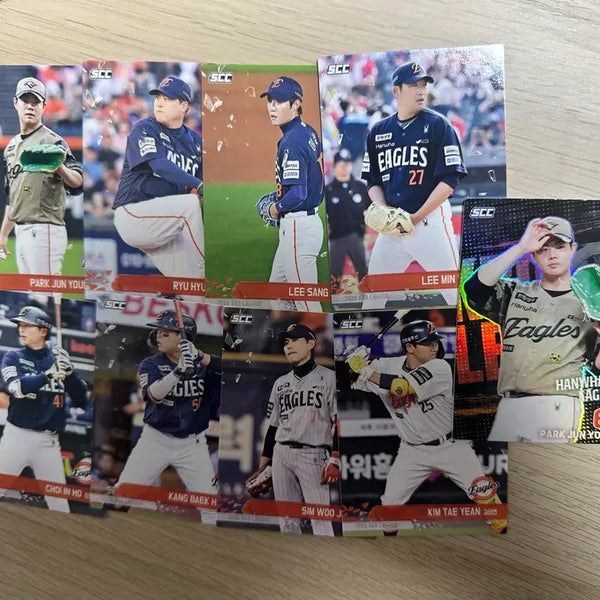 [BUNJANG] Hanwha Eagles Park Jun-yeong Ryu Hyun-jin KBO Card Bundle / kbo 카드 플러스 한화이글스 박준영 류현진