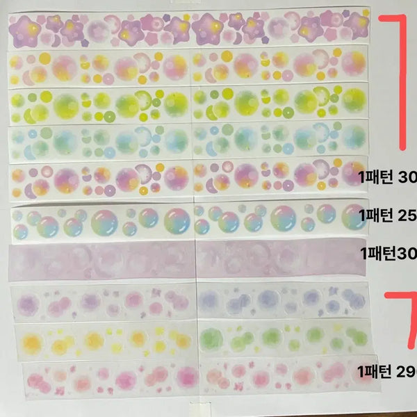 [BUNJANG] Kiss Cut Stickers - Assorted Designs / 키스컷 띵2