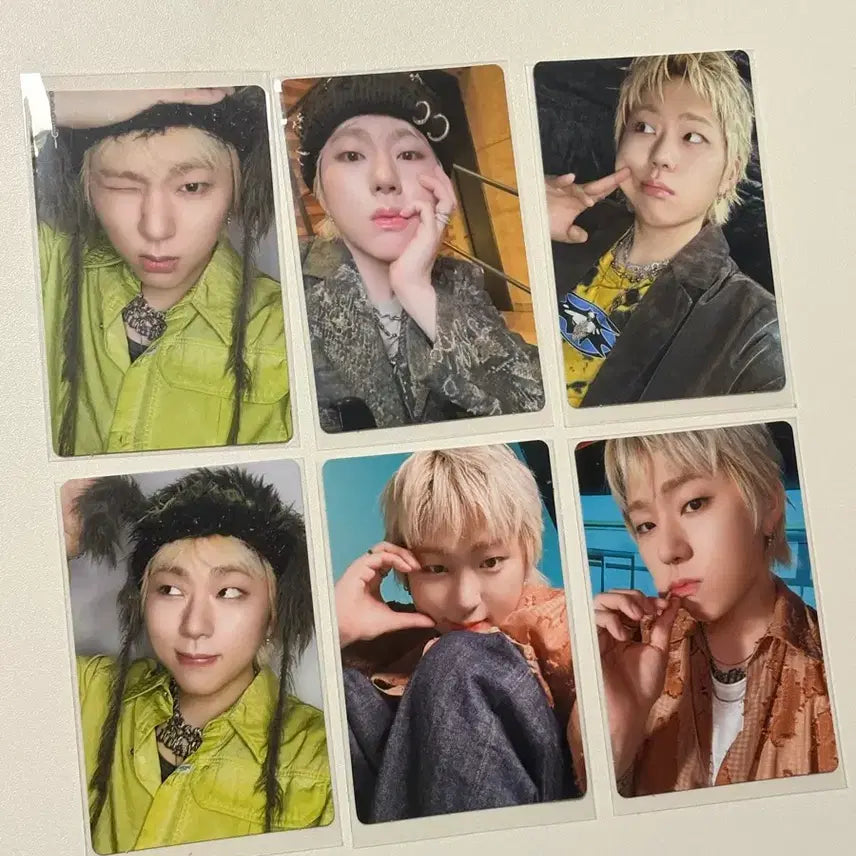 [BUNJANG] ZICO Block B Fan Meeting Photocard Bundle Set / 블락비 지코 팬미팅 포카 포토카드 6장 일괄
