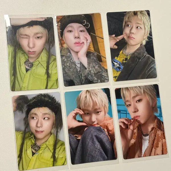 [BUNJANG] ZICO Block B Fan Meeting Photocard Bundle Set / 블락비 지코 팬미팅 포카 포토카드 6장 일괄