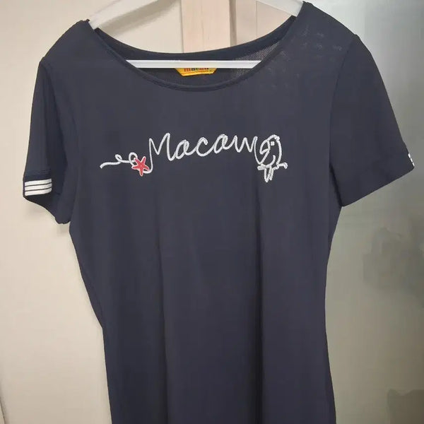 [BUNJANG] MAKO Golf Wear Women's T-Shirt Size 95 / 마코골프웨어 티 사이즈 95호 디자인강추 실착별로 사진참고