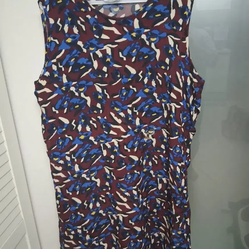 [BUNJANG] Women's Linen Blend Long Dress Size 105 (88) / 인견원피스 사이즈 105호 88사이즈 디자인강추 실착별로 사진참고