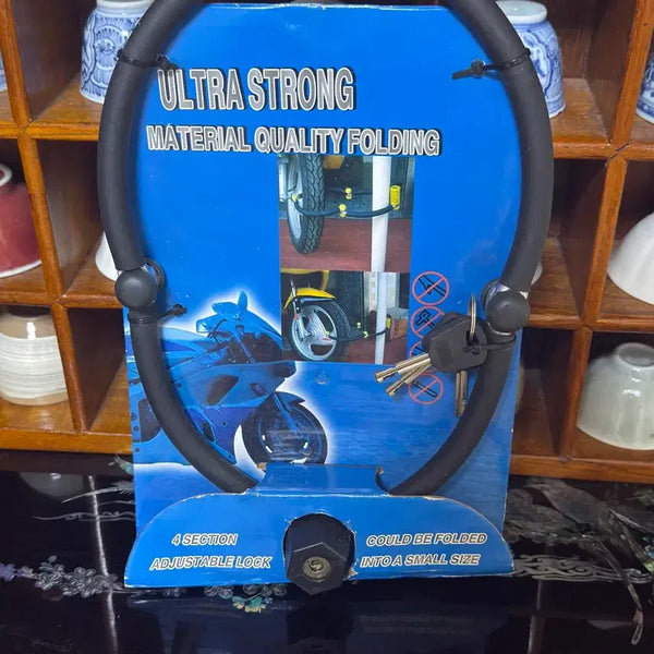 [BUNJANG] Durable Folding Bicycle Lock / 자전거 자물쇠