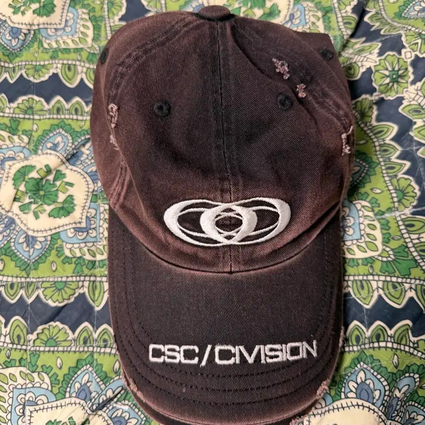 [BUNJANG] Civision by CSC Double Brim Cap Washed Black / Civision by CSC Double Brim Cap Washed Black