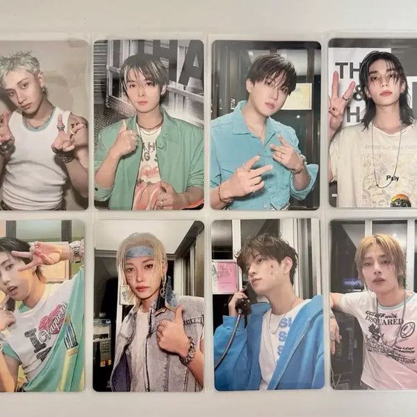 [BUNJANG] Stray Kids THIS MANIA POP-UP Photocard Set / 스키즈 디스앤댓 팝업 티셔츠 포카 세트