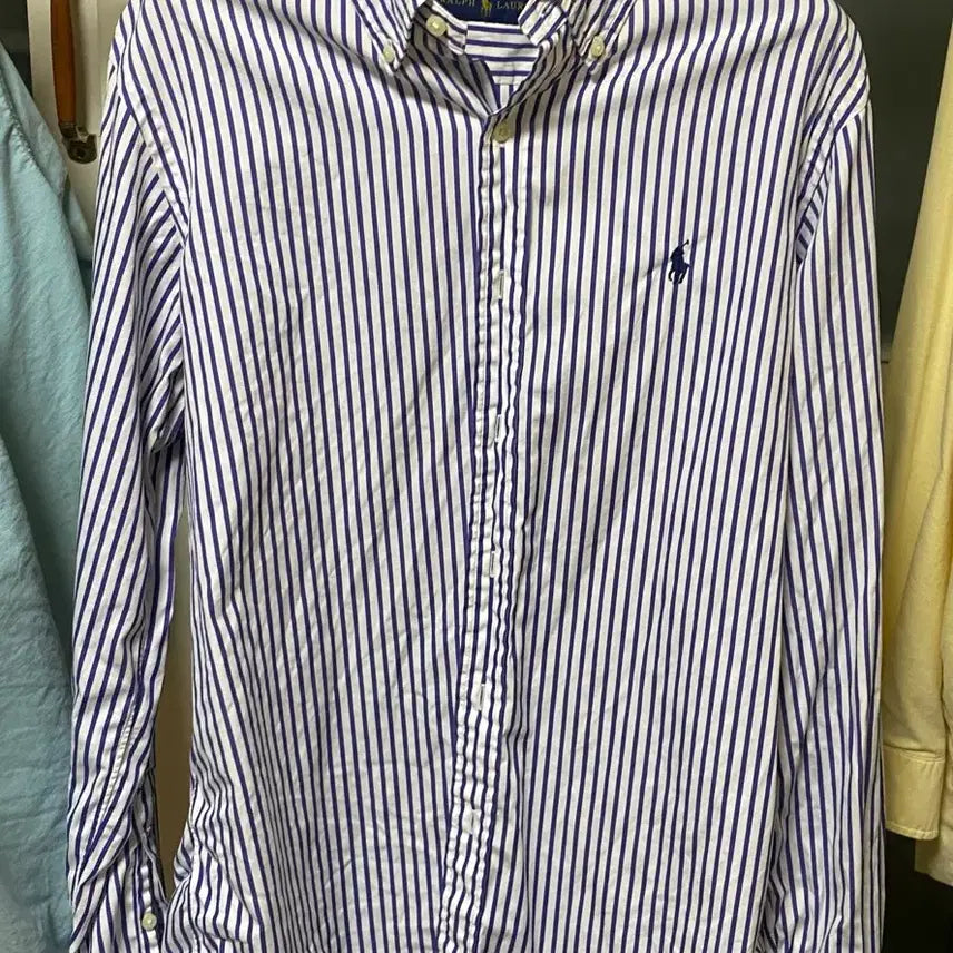 [BUNJANG] Polo Ralph Lauren Striped Button-Down Shirt / 폴로 랄프로렌 스트라이프 셔츠 M
