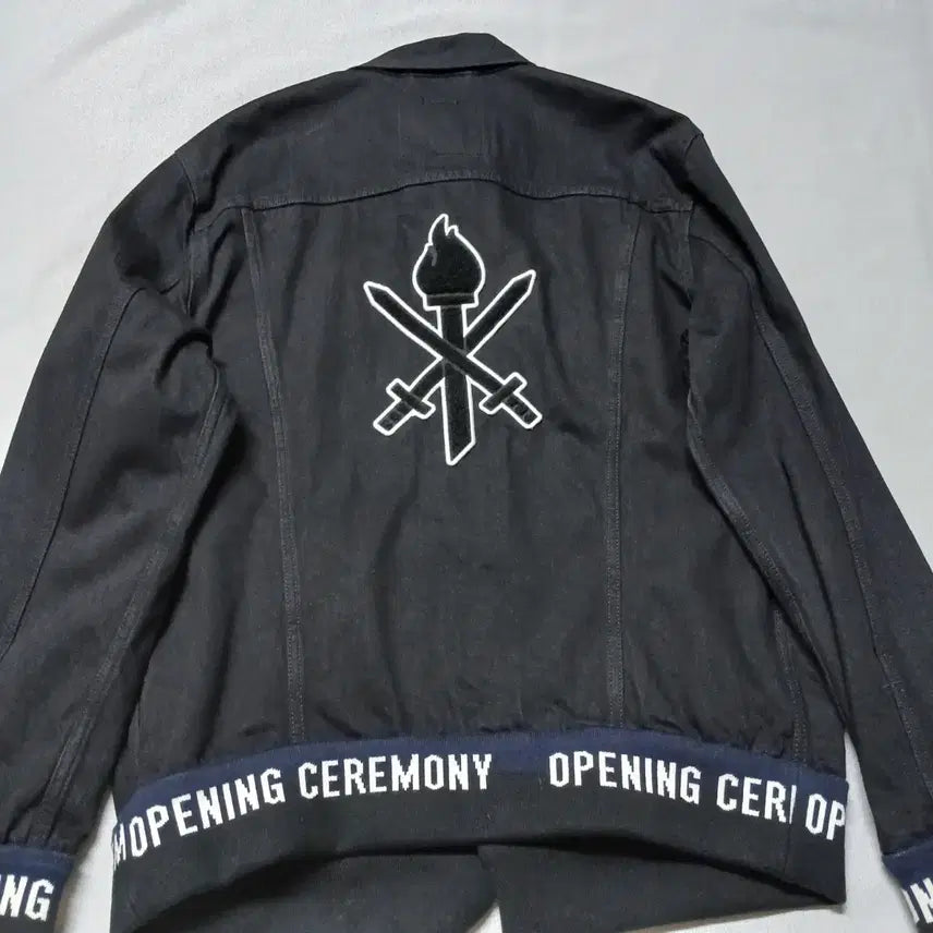[BUNJANG] Levi's Opening Ceremony Collaboration Denim Jacket Black Indigo / 리바이스 오프닝세레머니 콜라보 데님 자켓 흑청